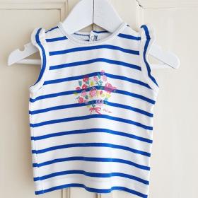 Photo T-shirt Fille Petit bateau 12 mois