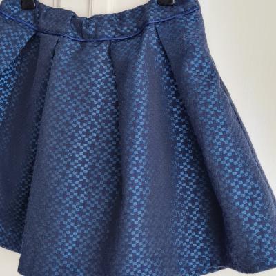 Jupe Okaïdi Pour Fille 12 Ans - Taille Réglable, Couleur Grise, Style évasée, Comme Neuve