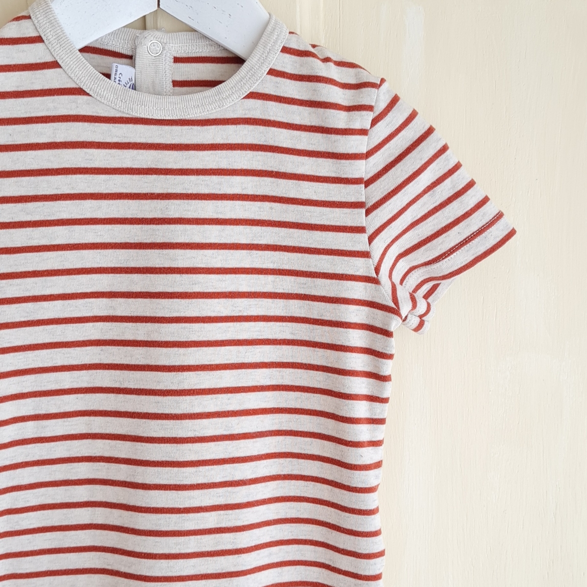 T-shirt Petit Bateau Gris Taille 18 Ans - 100% Coton - Occasion Très Bon état