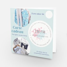 Photo Carte cadeau de 20€