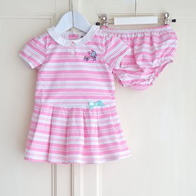 Photo Ensemble robe + bloomer Sergent Major 12 mois