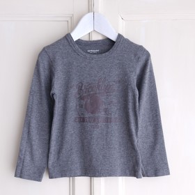 Photo T-shirt Vertbaudet gris 5 ans