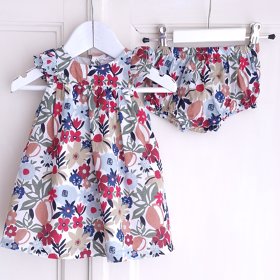 Photo Ensemble robe+bloomer bout’chou 3 mois