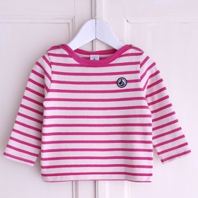 Photo Marinière Petit Bateau 24 mois