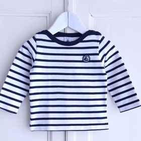 Photo Marinière Petit Bateau 18 mois