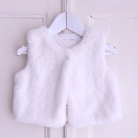 Photo Gilet fourrure bout’chou 18 mois